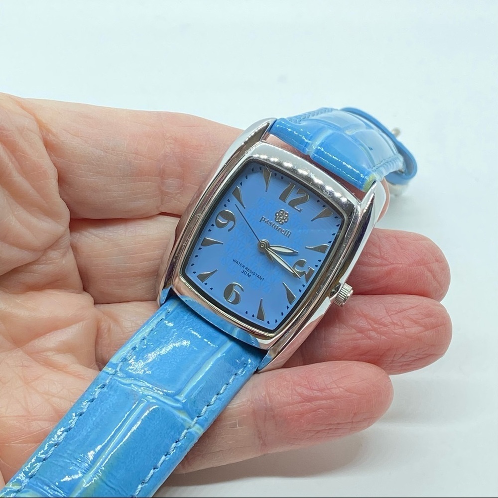 PASTORELLI  Blue Genuine Leather Watch - Picture 4 of 10